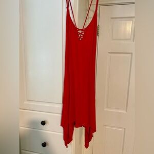 Luck brand Red dress